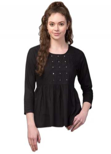 Ladies Designer Long Top by Galaxy Enterprises