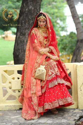 Wedding wear Embroidered Lehenga