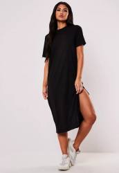 Bold and Beautiful Slit Cut Dress