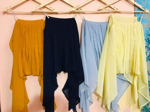 Georgette Sleeveless long top