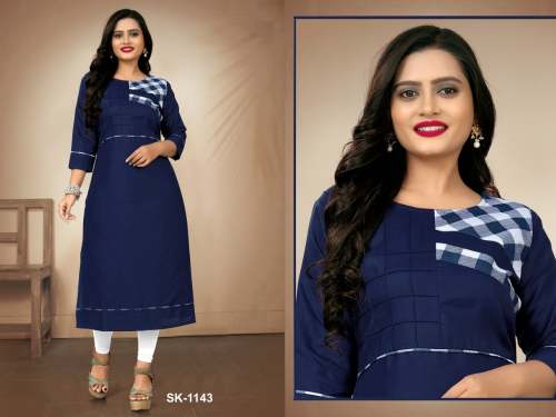 SK Enterprise Launches New Plus Size Cotton Kurti by Saiveela Fashion