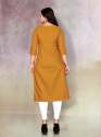 Casual Wear Neck Work Kurti  thumb 14