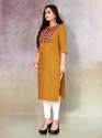 Casual Wear Neck Work Kurti  thumb 15
