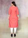 Casual Wear Neck Work Kurti  thumb 5