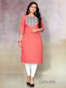 Casual Wear Neck Work Kurti  thumb 6