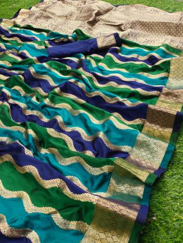 Designer Soft Banarasi Silk Saree