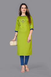 Hand Work Divyani Rayon Kurti