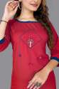 Hand Work Divyani Rayon Kurti thumb 13