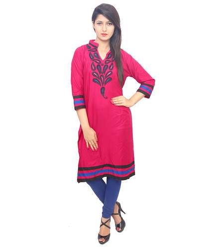 Casual Embroidered Kurti by Fateh Enterprises
