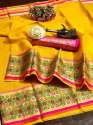 Brode Border Silk Saree Collection thumb 3