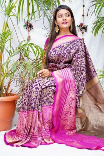 Wedding Wear Kanchipuram Silk Saree by Ankresha Creation