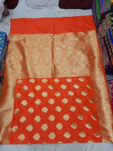 Wedding Wear Katan Silk Banarasi Saree by Aahelis Creation