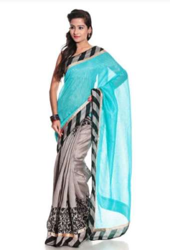 Printed Polyester Saree in Tiruvannamalai by E Selvan Textiles Private Limited