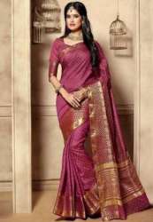 Stylish Wedding Silk Saree