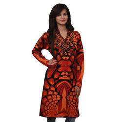 Fancy Designer Woolen Kurti 