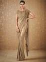 Plain Silk Ready Made Drape saree