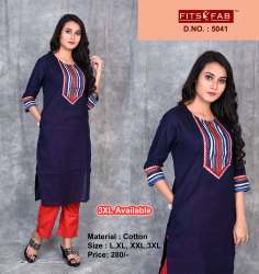 Buy Fancy Ladies Cotton Kurti At For Ladies