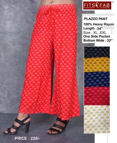 Get Fancy Palazzo Pant For Sale by Universal Creation