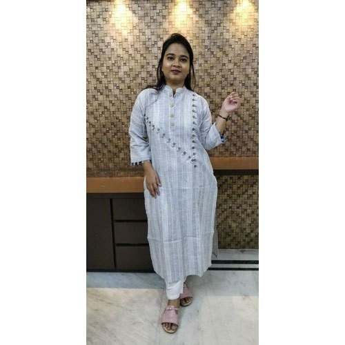 Elegant Handloom Cotton Kurti  by O S Enterprise