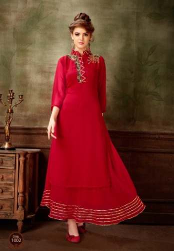 Designer Georgette Party wear kurti 