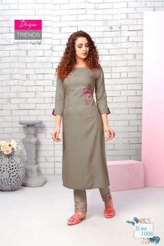 Designer Party wear Kurti with Pants