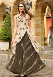 Stylish Long Gown Style Kurti