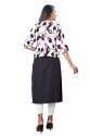 casual wear Black Crape Kurti with Koti  thumb 5