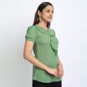 Green Daily wear Georgette Top thumb 2