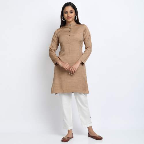 Ladies Cotton Kurta with Pant by Gravity Exports