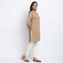 Ladies Cotton Kurta with Pant thumb 3