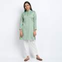 Ladies Cotton Kurta with Pant thumb 5
