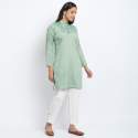 Ladies Cotton Kurta with Pant thumb 7