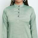 Ladies Cotton Kurta with Pant thumb 9