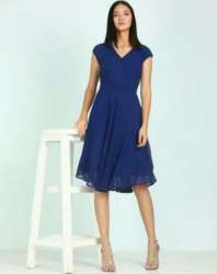 Blue Party Wear Western Dress