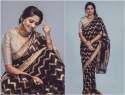 Fancy Lichi Silk Saree thumb 1