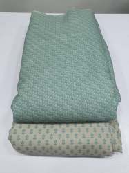 digital printed linen fabric bandhni design