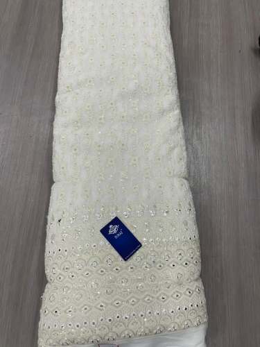 lucknowi fancy fabric