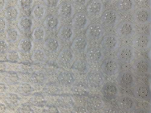 bhakti fabric studio lucknowi mirror work fabric