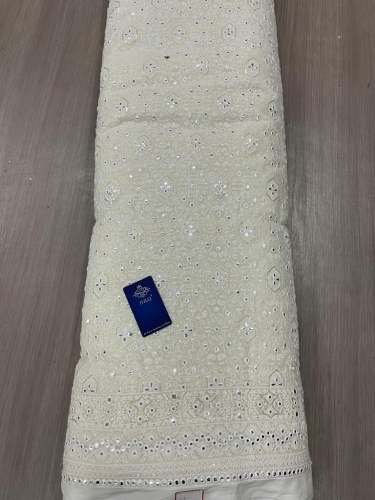 bhakti fabric studio lucknowi sequins work fabric