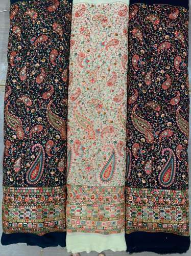 sequins embroidery fabric