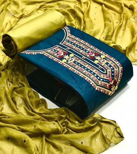  Angelic DESIGNER EMBROIDERY SALWAR KAMEEZ
