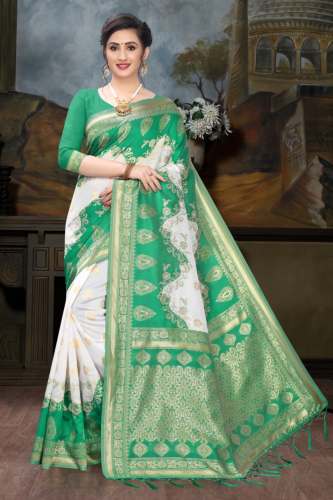 Beautiful Banarasi Soft silk Saree