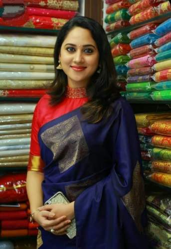 BLUE SQUER  RICH PALLU & JACQUARD WORK saree