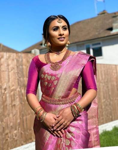 darpani Charming Organic Banarasi Sarees