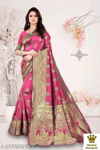 darpani Comely SOFT LICHI SILK SAREE