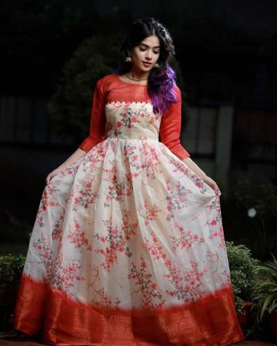 darpani Exquisite soft cotton gown kurti 