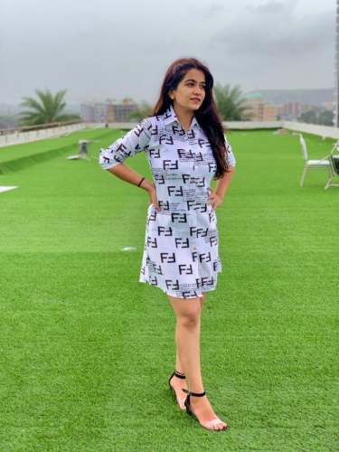 darpani Good-looking Synthatic print top