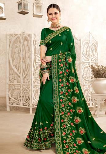 darpani Magnificent Designer Embrodery Women saree