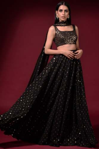 darpani Statuesque GEORGETTE lehenga choli 