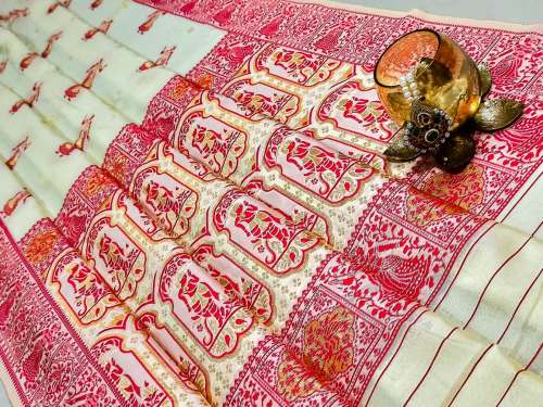 Graceful RICH PALLU & JACQUARD WORK Saree